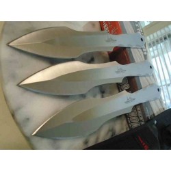 Lot de 3 Couteaux de Lancer United Cutlery Gil Hibben 3 Piece Gen III Pro Acier 3Cr13 Etui Nylon GH5071 - Livraison Gratuite