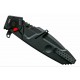 Couteau Extrema Ratio MF2 Black Lame Acier N690 Manche Aluminium Clip Made Italy EX133MF2 - Livraison Gratuite