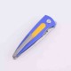 Couteau Shieldon Colibri Blue/Yellow Manche G10 Lame Acier 154CM IKBS Linerlock Clip SHIMT01A - Livraison Gratuite
