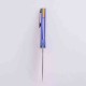Couteau Shieldon Colibri Blue/Yellow Manche G10 Lame Acier 154CM IKBS Linerlock Clip SHIMT01A - Livraison Gratuite