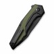 Couteau Civivi Hypersonic OD Green Lame Tanto Reverse Acier 14C28N Manche Acier/G10 IKBS Clip CIVC220111 - Livraison Gratuite