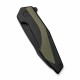 Couteau Civivi Hypersonic OD Green Lame Tanto Reverse Acier 14C28N Manche Acier/G10 IKBS Clip CIVC220111 - Livraison Gratuite