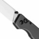 Couteau Kizer Original XL Black Button Lock Lame Acier 154CM Manche Aluminium IKBS Clip KIV4605C2 - Livraison Gratuite