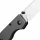 Couteau Kizer Original XL Black Button Lock Lame Acier 154CM Manche Aluminium IKBS Clip KIV4605C2 - Livraison Gratuite