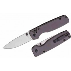 Couteau Kizer Original XL Black Button Lock Lame Acier 154CM Manche Aluminium IKBS Clip KIV4605C2 - Livraison Gratuite