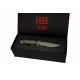 Couteau Halfbreed Blades Medium Infantry Od Green Lame Acier K110 Combo Etui Kydex Australia HBBMIK03OD - Livraison Gratuite