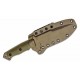 Couteau Halfbreed Blades Medium Infantry Od Green Lame Acier K110 Combo Etui Kydex Australia HBBMIK03OD - Livraison Gratuite
