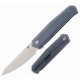 Couteau Kansept Integra Blue Manche Titane Lame Acier M390 IKBS Framelock Clip K1042A3 - Livraison Gratuite