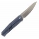 Couteau Kansept Integra Blue Manche Titane Lame Acier M390 IKBS Framelock Clip K1042A3 - Livraison Gratuite