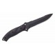 Couteau BLACKHAWK Nightedge Combat Lame Acier D2 Combo Blade Manche Zytel Etui Nylon BH15NE10BK - Livraison Gratuite
