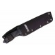 Couteau BLACKHAWK Nightedge Combat Lame Acier D2 Combo Blade Manche Zytel Etui Nylon BH15NE10BK - Livraison Gratuite