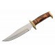 Couteau De Chasse Western Sun Hunter Lame Acier Inox Manche Os Etui Cuir PA203464 - Livaison Gratuite