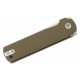 Couteau QSP Lark Green Manche G10 Lame Acier 14C28N Satin IKBS Linerlock Clip QS144C - Livraison Gratuite