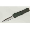 Couteau OTF Automatique Mantis Lame Stiletto Serr Acier 440C Manche Green Alum Clip USA MANOTF816 - Livraison Gratuite