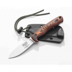 Couteau ESEE Ashley Game Lame Acier S35VN SW Manche Black/Orange G10 Etui Kydex USA ESAGK35VOR - Livraison Gratuite