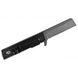 Couteau Gerber Quadrant Black Lame Acier 7Cr17MoV Manche Acier/Bamboo Framelock Clip G1066486 - Livraison Gratuite