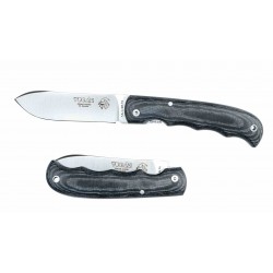 Couteau J&V Adventure Knives Tucan Manche Micarta Lame Acier 14C28N Linerlock Made Spain JVA1514T - Livraison Gratuite