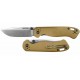 Couteau KA-BAR BK41 Becker Mini Lame Acier D2 Manche Tan GFN Linerclock Clip BKR41 - Livraison Gratuite