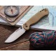 Couteau KA-BAR BK41 Becker Mini Lame Acier D2 Manche Tan GFN Linerclock Clip BKR41 - Livraison Gratuite
