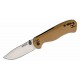 Couteau KA-BAR BK41 Becker Mini Lame Acier D2 Manche Tan GFN Linerclock Clip BKR41 - Livraison Gratuite