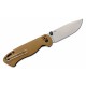 Couteau KA-BAR BK41 Becker Mini Lame Acier D2 Manche Tan GFN Linerclock Clip BKR41 - Livraison Gratuite