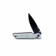 Couteau Real Steel Sacra Jade Lame Acier K110 Black Manche G10 Handles Slider Clip RS7711NB - Livraison Gratuite