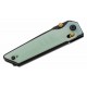 Couteau Real Steel Sacra Jade Lame Acier K110 Black Manche G10 Handles Slider Clip RS7711NB - Livraison Gratuite