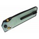 Couteau Real Steel Sacra Jade Lame Acier K110 Black Manche G10 Handles Slider Clip RS7711NB - Livraison Gratuite