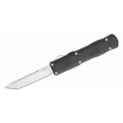 Couteau OTF Bear & Son Auto Tanto Lame Acier D2 Manche Aluminium Made USA BCOTF210ALBKS - Livraison Gratuite