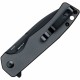 Couteau Olight Mettle Gray Lame Acier 154CM Manche Alum IKBS Button Lock Clip OLTMETTLEGMG - Livraison Gratuite