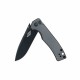 Couteau Olight Mettle Gray Lame Acier 154CM Manche Alum IKBS Button Lock Clip OLTMETTLEGMG - Livraison Gratuite