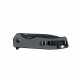 Couteau Olight Mettle Gray Lame Acier 154CM Manche Alum IKBS Button Lock Clip OLTMETTLEGMG - Livraison Gratuite