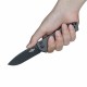 Couteau Olight Mettle Gray Lame Acier 154CM Manche Alum IKBS Button Lock Clip OLTMETTLEGMG - Livraison Gratuite