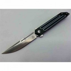 Couteau Begg Knives Kwaiken Lame Acier D2 Manche Aluminium/G10 IKBS Linerlock Clip BG016 - Livraison Gratuite