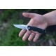 Couteau Tops MSF Black Lame Acier Elmax Manche G10 Linerlock Clip Made USA TPMSFB01 - Livraison Gratuite