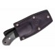 Couteau Condor Mountaineer Trail Intent Lame Acier 14C28N Manche Micarta Etui Cuir Salvador CTK183330SK - Livraison Gratuite