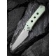 Couteau CIVIVI Vision FG Jade Lame Nitro-V Satin Reverse Tanto Manche G10 IKBS Superlock Clip CIVC220362 - Livraison Gratuite