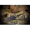 Couteau Spartan Blades POROS OD Green Lame Acier 154CM Drop Point Manche G10 LinerLock Clip SBSFBL11GR - Livraison Gratuite