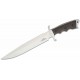 Couteau Gil Hibben Tundra Toothpick Lame Acier 420HC Manche Micarta Etui Cuir GH5122 - Livraison Gratuite