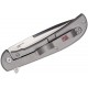 Couteau Al Mar Ultralight Falcon D2 Manche Titane TC4 Lame Acier D2 Framelock IKBS Clip AMK4116 - Livraison Gratuite