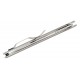 Couteau Al Mar Ultra Thin 3.1" Lame Acier D2 Satin Talon Manche Acier Frame Lock Clip AMK4118 - Livraison Gratuite