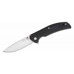 Couteau Bear & Son Sideliner Black Manche Zytel Lame Acier 440 Satin Linerlock Clip USA BC778 - Livraison Gratuite