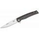 Couteau Bear & Son Rancher Sideliner Titanium Lame Acier D2 Clip Point Manche Titane Framelock BCTI21 - Livraison Gratuite