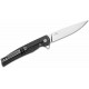 Couteau Bear & Son Rancher Sideliner Titanium Lame Acier D2 Clip Point Manche Titane Framelock BCTI21 - Livraison Gratuite