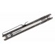 Couteau Bear & Son Rancher Sideliner Titanium Lame Acier D2 Clip Point Manche Titane Framelock BCTI21 - Livraison Gratuite