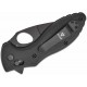 Couteau KA-BAR TDI Law Enforcement Lame Acier AUS-8 Black Blade Black GFN Handles Crossbar Lock Clip KA2490 - Livraison Gratuite