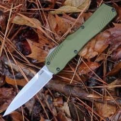 Couteau Kershaw Livewire OTF AUTO Olive Green Lame Acier CPM-MagnaCut Manche Aluminum Clip USA KS9000OL - Livraison Gratuite