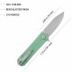 Couteau Kubey NEO Jade Manche G10 Lame Acier AUS-10 IKBS Linelock Clip KUB371C - Livraison Gratuite
