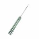 Couteau Kubey NEO Jade Manche G10 Lame Acier AUS-10 IKBS Linelock Clip KUB371C - Livraison Gratuite