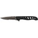 Couteau Gerber Evo Black Lame Serrated Acier 7Cr17MoV Manche Aluminium Linerlock Clip G41432 - Livraison Gratuite